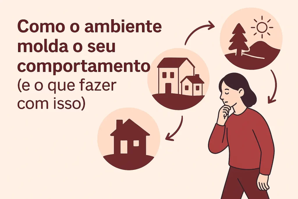 Imagem de capa do conteúdo "Como o ambiente molda o seu comportamento"